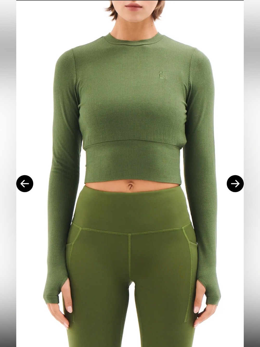 3-Piece P.E Nation Set in Pesto M/L/M